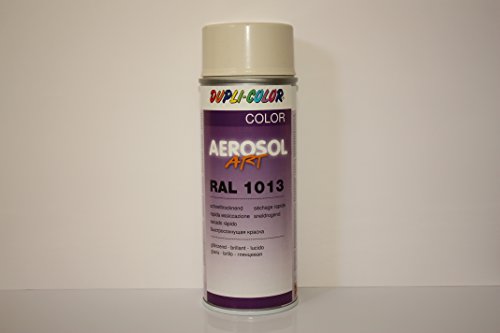 DUPLI-COLOR Aerosol RAL 1013, perlweiß, glänzend, Spraydose, 400ml von Motip