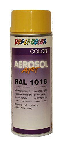 DUPLI-COLOR Aerosol RAL 1017, safrangelb, glänzend, Spraydose, 400ml von DUPLI-COLOR