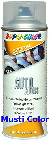 Dupli Color 1x400ml Autolackspray Sprühfarbe Lack lackspray Klarlack Autolack Farblos glänzend von Dupli Color