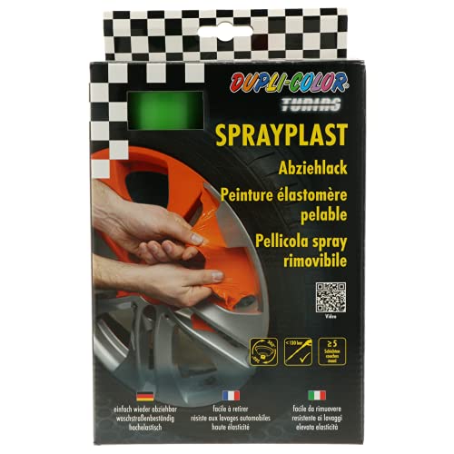 Dupli-Color 388149 DC Sprayplast-Set, 2 x 400 ml, Grün Glanz von DUPLI-COLOR