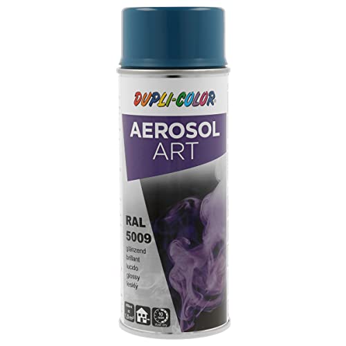 DUPLI-COLOR 741166 AEROSOL ART RAL 5009 azurblau glänzend 400 ml von DUPLI-COLOR