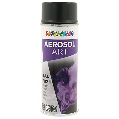 DUPLI-COLOR 741296 AEROSOL ART RAL 7021 schwarzgrau glänzend 400 ml von DUPLI-COLOR