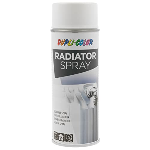 DUPLI-COLOR 743887 RADIATOR SPRAY weiß seidenmatt 400 ml von DUPLI-COLOR