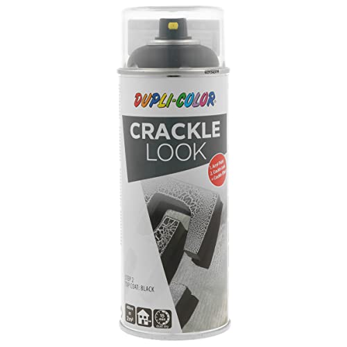 DUPLI-COLOR 451089 CRACKLE LOOK schwarz 400 ml von DUPLI-COLOR