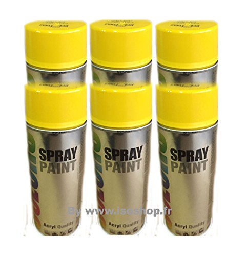 Dupli Color Farbspray, Farbe Gelb RAL 1003, Spray, 6 x 400 ml Dupli Color Farbspray, Farbe Gelb RAL 1003, Spray, 6 x 400 ml von Dupli-Color