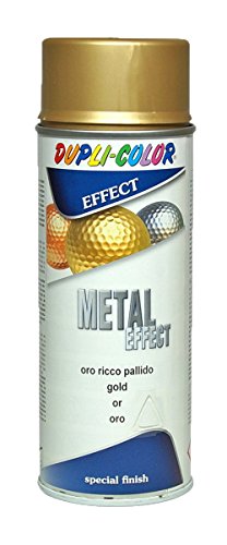 Metallic Effekt Gold Farbauswahl Lackspray Felgenspray Sprühfarbe Sprühdose Farbe Spraylack 400ml von DUPLI-COLOR