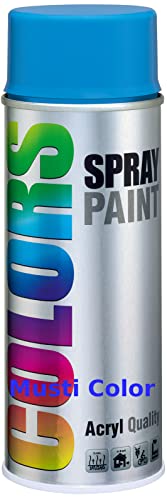 RAL 5012 Farbauswahl Lackspray Felgenspray Sprühfarbe Sprühdose Farbe Spraylack Glänzend 400ml von Dupli Color