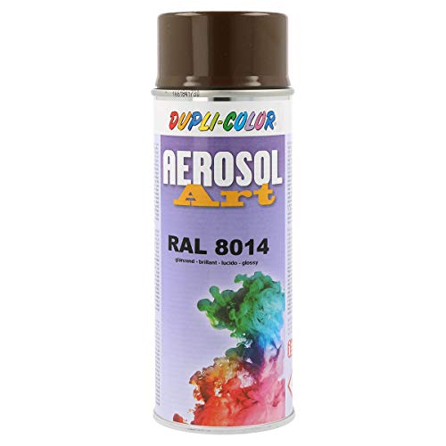 Spraydose Dupli Color AEROSOL ART RAL 8014 - Sepiabraun glänzend 400ml von DUPLI-COLOR