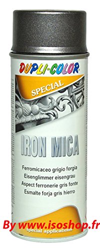 Sprühfarbe Ref 406033, Mica Eisen-Metallgrau 400ml von Sdove