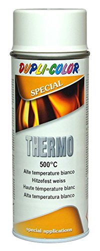 Super Hitzelack Thermolack Hochtemperatur Auspufflack 500 C Weiss 400ml von Dupli Color