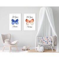 Schmetterling Aquarell Wandkunst, Raum Dekor, Poster, Wohnkultur Kinderzimmer Schmetterling Aquarell Wandkunst, Raum Dekor, Poster, Wohnkultur Kinderzimmer von DupontsChannel