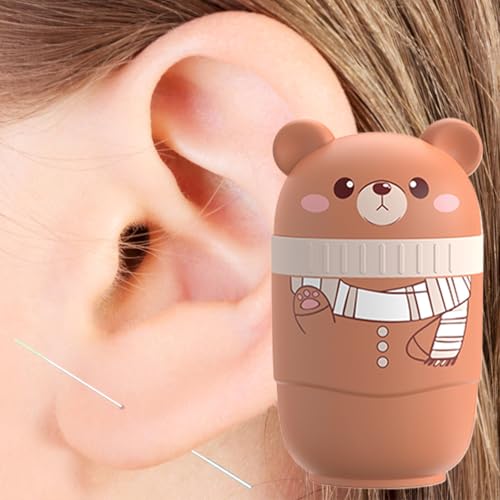 Duqulle Ohrlochreiniger - Reinigungsset für gepiercte Ohren,Sanfte Piercing Reinigungsflausch für Frauen und Mädchen mit Ohrloch Geruchsentferner von Duqulle
