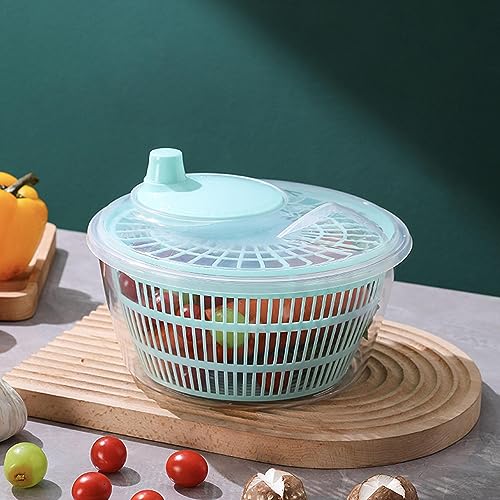Duqulle Salatschleuder Groß, Transparente Salatschleuder, Salattrockner, Salatschleuder Mit Gemüsewaschkorb, Schnelle Und Einfache Mehrzweck-Salatschleuder, Manuelle Salatspülmaschine Für Die Küche Duqulle Salatschleuder Groß, Transparente Salatschleuder, Salattrockner, Salatschleuder Mit Gemüsewaschkorb, Schnelle Und Einfache Mehrzweck-Salatschleuder, Manuelle Salatspülmaschine Für Die Küche von Duqulle