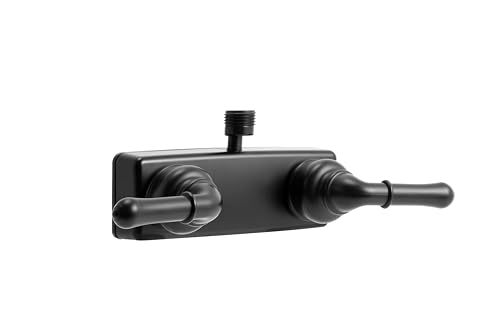 Dura Faucet DF-SA100C-MB Wohnmobil-Duscharmatur-Ventilumsteller mit klassischen Griffen, Mattschwarz Dura Faucet DF-SA100C-MB Wohnmobil-Duscharmatur-Ventilumsteller mit klassischen Griffen, Mattschwarz von Dura Faucet