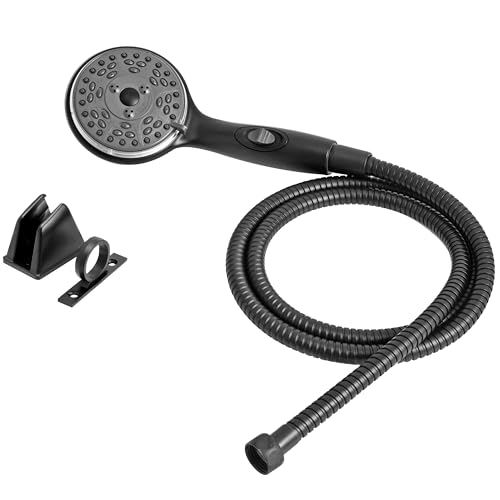 Dura Faucet Premium RV Handbrause-Set mit Schlauch – umweltfreundlicher An-/Ausschalter (matt-schwarz) von Dura Faucet