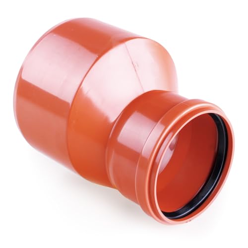 KG Rohr und Formstücke DN 200 SN4 Kanalrohr Kanalrohrsystem DN200 (Reduktion 250 auf 200) von Durabern