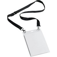 10 DURABLE EVENT Namensschilder mit Textilband 10,5 x 14,8 cm von Durable