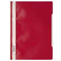 10 DURABLE Schnellhefter Kunststoff rot DIN A4 von Durable