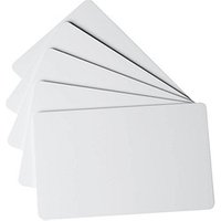 100 DURABLE DURACARD dick Blanko-Plastikkarten weiß von Durable