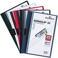 5 DURABLE Klemmhefter DURACLIP  farbsortiert von Durable