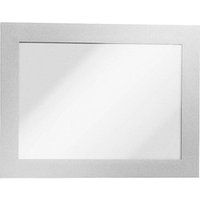 5 DURABLE Magnetrahmen DURAFRAME® MAGNETIC A6 silber von Durable