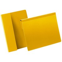 50 DURABLE Kennzeichnungstaschen gelb 23,0 x 25,9 cm von Durable