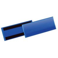 50 DURABLE Magnettaschen blau 22,3 x 8,15 cm von Durable