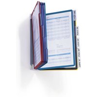 Durable Wandhalter 10 Sichttafeln - 556700 von Bisley