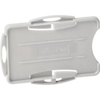 Durable - Ausweishalter eco 87 x 54 mm (b x h) Kunststoff 80 % recycelt grau 10 St./Pack. von Durable