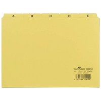 DURABLE Karteikartenregister A-Z gelb DURABLE Karteikartenregister A-Z gelb von Durable