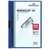 DURABLE Klemmhefter Duraclip DIN A4 dunkelblau von Durable