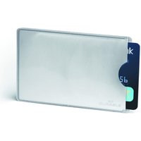 DURABLE Kreditkartenhülle 5,4 x 8,6 silber von Durable