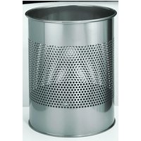 DURABLE Papierkorb 15,0 l silbermetallic von Durable