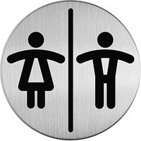 DURABLE Piktogramm "WC Damen/Herren" rund 8,3 cm von Durable