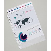 DURABLE Prospekthüllen DIN A4 0.05 mm glasklar von Durable