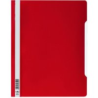 DURABLE Schnellhefter DIN A4 überbreit PVC-Hartfolie rot von Durable
