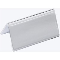 DURABLE Tischnamensschilder transparent 10 cm x 5.2 cm von Durable