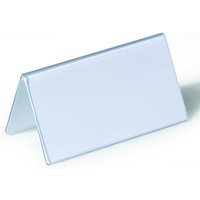 DURABLE Tischnamensschilder transparent 10 cm x 5.2 cm von Durable