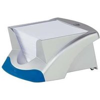 DURABLE Zettelbox silber/blau inkl. 500 Notizzetteln von Durable