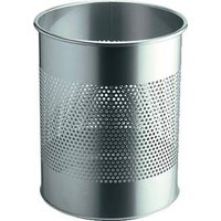 Durable 3310 331023 Papierkorb 15l (Ø x H) 260mm x 315mm Metall Silber 1St. von Durable