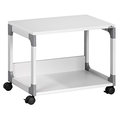 Durable System Multi Trolley 48, grau, glasfaserverstärkte Ecken, Kippschutz - 600 x 477 x 432 mm, 371010 von Durable