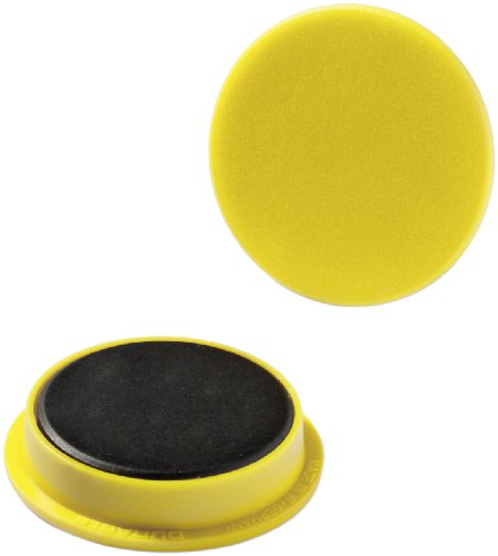 Durable Magnete, 37 mm, 1.000p, gelb, 2 Stück, 470404 von Durable