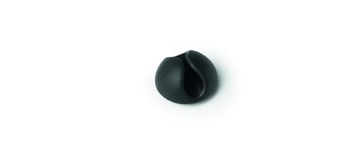 Durable Kabel Clips Cavoline Clip 1 (selbstklebend, für 1 Kabel), 6 Stück, graphit, 503737 von Durable