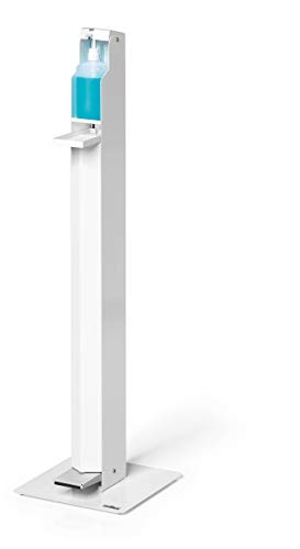 Durable Desinfektionsspender Bodenständer mit Fußpedal, inkl. Tropfschale, flexible Anpassung an Flaschengrößen bis 500 ml, weiß, 589502 Durable Desinfektionsspender Bodenständer mit Fußpedal, inkl. Tropfschale, flexible Anpassung an Flaschengrößen bis 500 ml, weiß, 589502 von Durable