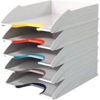 Durable 770427 VARICOLOR® MIX TRAY SET Briefablage DIN A4, DIN C4 Grau 5St. von Durable
