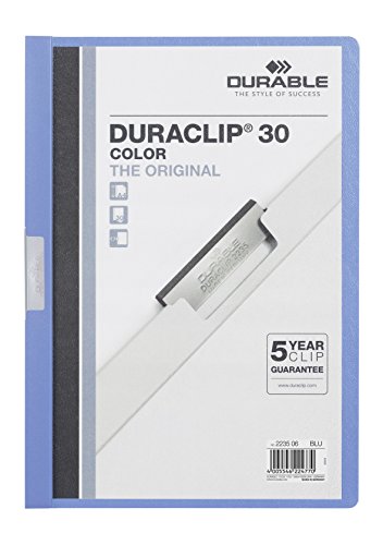 Durable D223506 Dokumentenmappe, Blau von Durable
