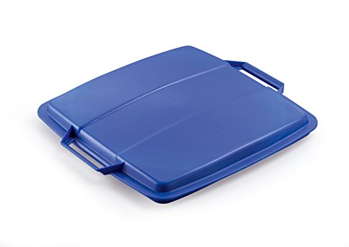 Durable Deckel Durabin Lid für 90 Liter Behälter, blau, 1800475040 von Durable