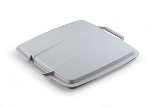 Durable Deckel Durabin Lid für 90 Liter Behälter, grau, 1800475050 von Durable