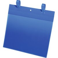 Durable Dokumententasche blau mit Laschen Set, Typ: A4/1 von Durable