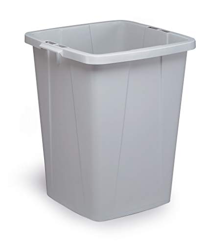 Durable Durabin Abfalleimer / Wertstofftonne 90 Liter, lebensmittelecht, mit Tragegriffen, grau, 1800474050 Durable Durabin Abfalleimer / Wertstofftonne 90 Liter, lebensmittelecht, mit Tragegriffen, grau, 1800474050 von Durable